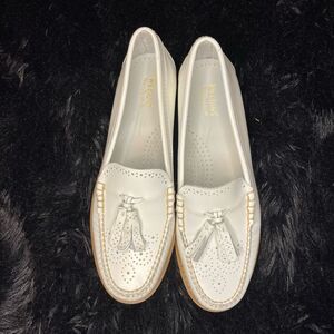 G.H. Bass Weejuns Estelle Loafers with Brogue Tassels